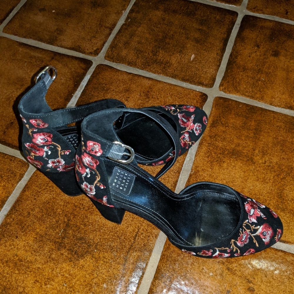 Floral heels